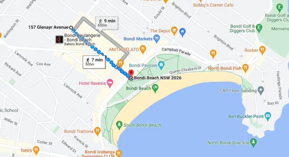 In The Heart Of Bondi, Stroll To The Beach Apartment Сидни Екстериор снимка